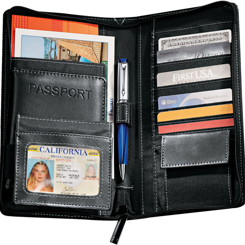 1100-65 Cartera de Viaje Metropolitan Deluxe Travel Wallet